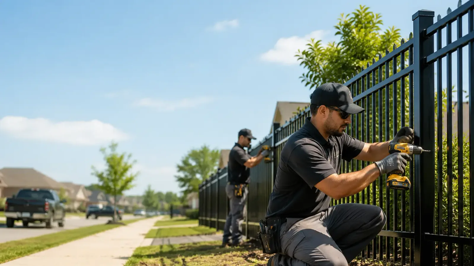 Metal Fence Installation in Mill Creek, OK